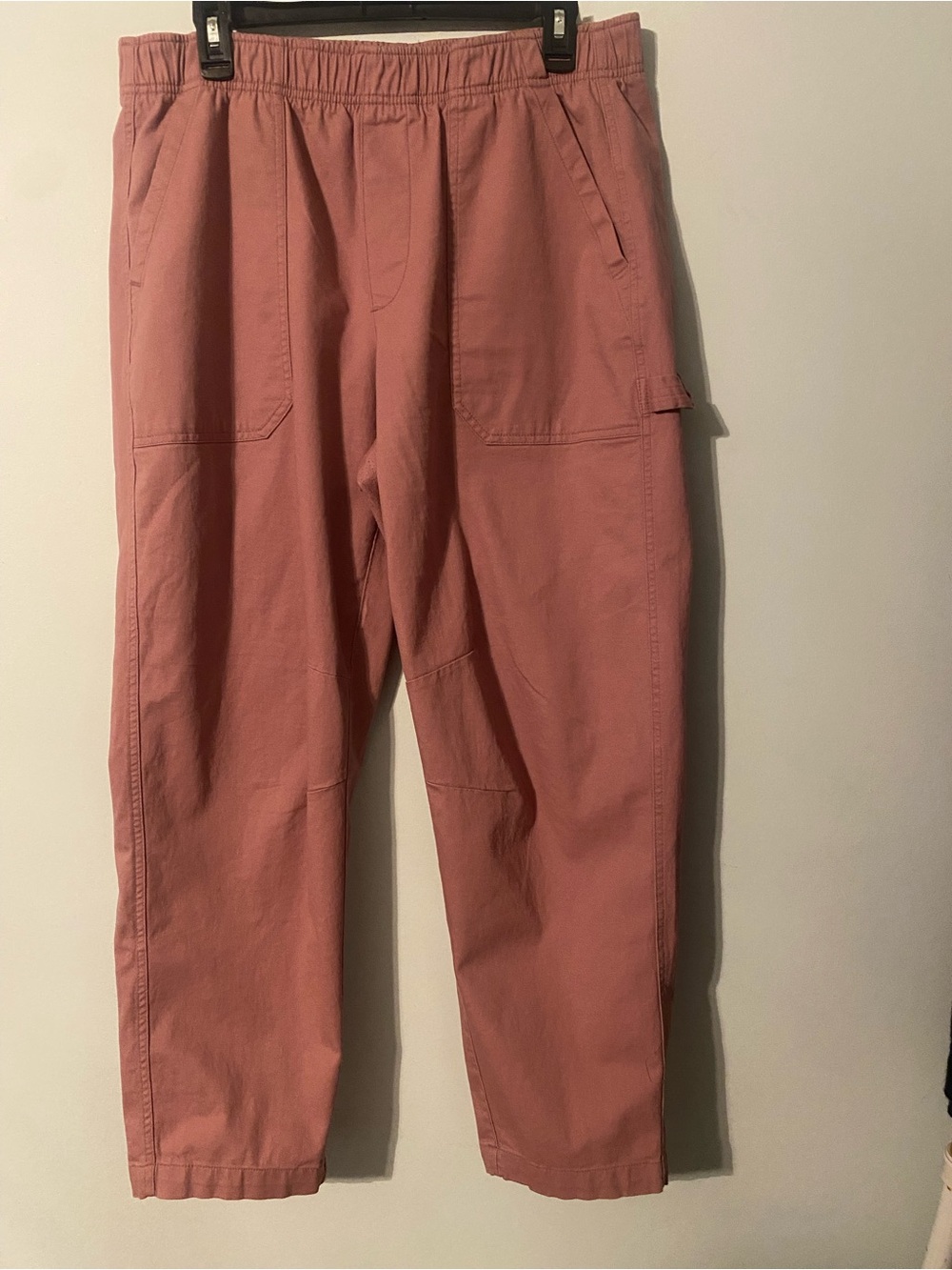 Women’s Elastic Waist Casual Pants - Dusty Rose